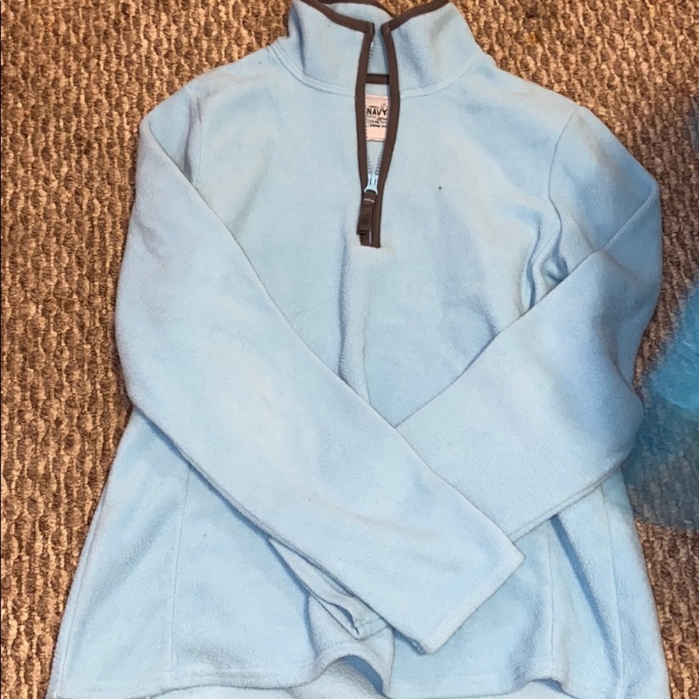 Half zip up.